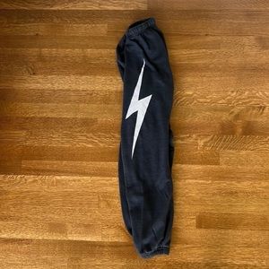 Aviator nation lighting bolt sweatpants
